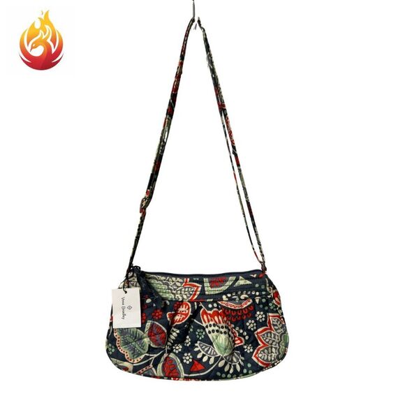 NWT Vera Bradley Frannie & Campus Double ID Wallet Set Nomadic Floral - Picture 2 of 10